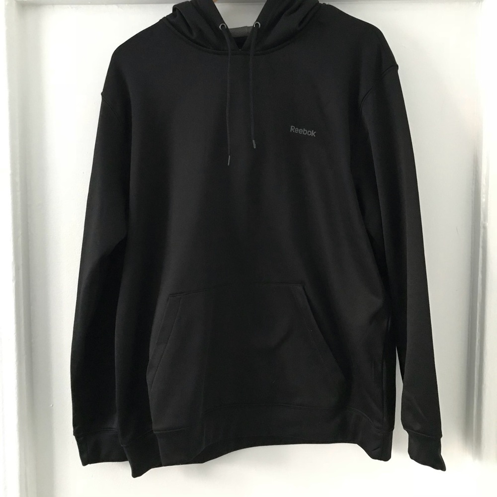 Reebok Mens Workout Hoodie Pullover